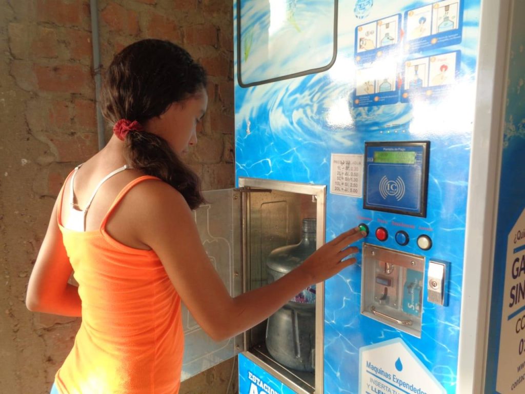Cómo ganar con máquina expendedora de agua